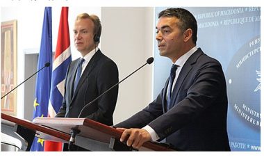 Norvegjia mbështet anëtarësimin e Maqedonisë në NATO dhe BE
