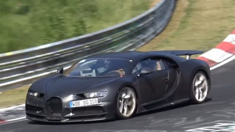 Bugatti teston një Chiron super të shpejtë (Video)