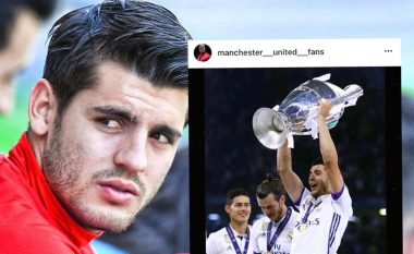 Morata pëlqen në Instagram fotografinë që e lidhë atë me Unitedin (Foto)