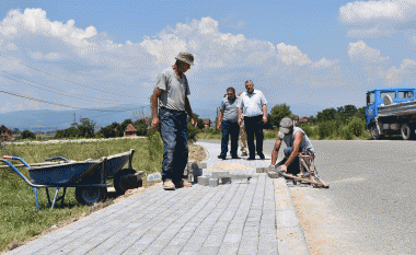 Në gjashtëmujorin e parë, në Podujevë janë ndërtuar 13 kilometra trotuare