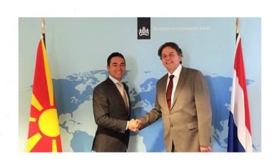 Dimitrov-Koenders: Të përforcohet bashkëpunimi Maqedoni-Holandë