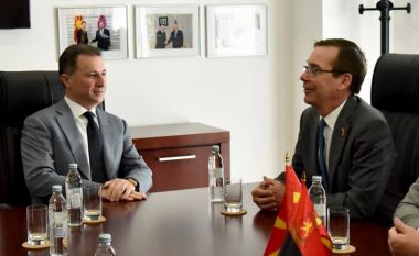 Gruevski në takim me Baily, në fokus çështja e eurointegrimeve