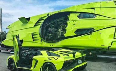 Lamborghini Aventador dhe jahti që ngjan me të – në shitje për dy milionë euro (Foto)