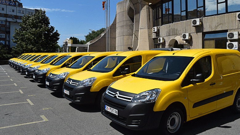 “Posta e Maqedonisë” me automjete të reja
