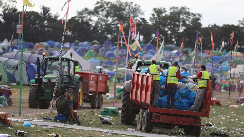 Përfundon festivali, pjesëmarrësit lanë prapa 1,057 tonelata mbeturina (Foto)