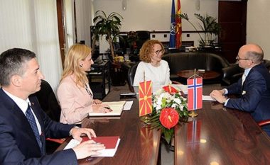 Sheqerinska-Bjornstand: Norvegjia do ta mbështes Maqedoninë në sferën e mbrojtjes