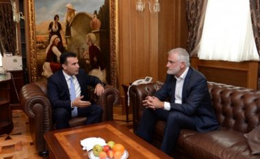 Zaev në takim me Thaçin dhe Gashin, do të diskutojnë për zgjedhjet presidenciale