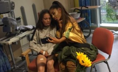 Pas tragjedisë, Ariana Grande takon fansat në spitalin e Manchesterit (Foto)