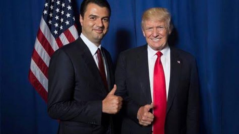 Lulzim Basha takohet me presidentin amerikan Donald Trump