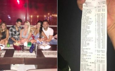 Publikohet shuma marramendëse e faturës që Messi pagoi gjatë një darke në Ibiza - 27 pica, 41 shishe Dom Perignon, por edhe hamburger 112 euro (Foto)