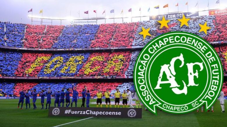 Chapecoense konfirmon ndeshjen miqësore me Barcelonën  
