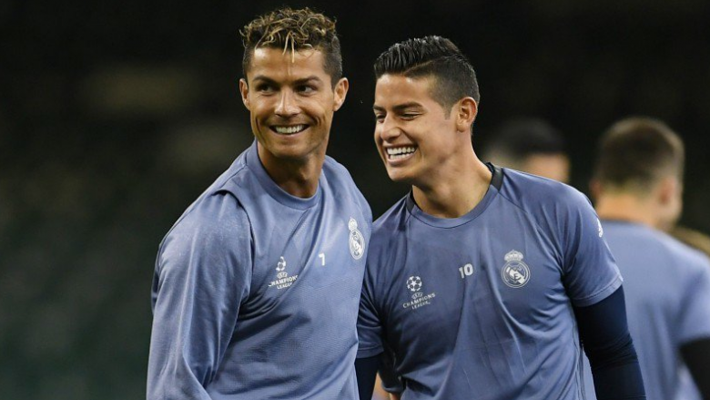 Rodriguez shpreson që Ronaldo t’i bashkohet te Djajtë e Kuq