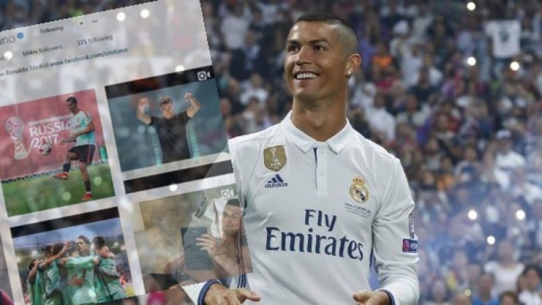 Ronaldo forcon spekulimet, largon fotografinë e Realit nga profili i tij (Foto)