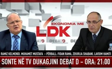 “DEBAT D”: Kelmendi e Mustafa nga LDK-ja, shpalosin programin e zhvillimit ekonomik (Video)