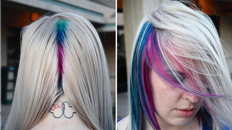 Trend ARGËTUES në ngjyrosjen e flokëve – vetëm me një lëvizje të dorës deri te frizura e zakonshme ka arritur diçka MAHNITËSE (Foto)
