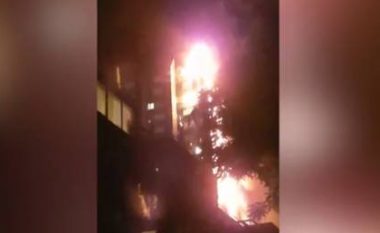 Zjarri mbi ndërtesën shumëkatëshe në Londër, fëmijët e ngujuar dëgjohen duke kërkuar ndihmë (Video)