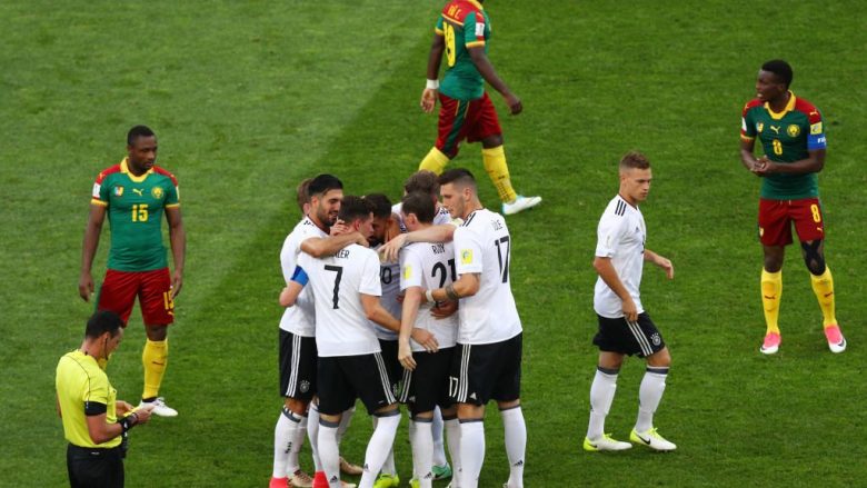 Gjermania mposht Kamerunin, kualifikohet si e para në Grupin B (Video)