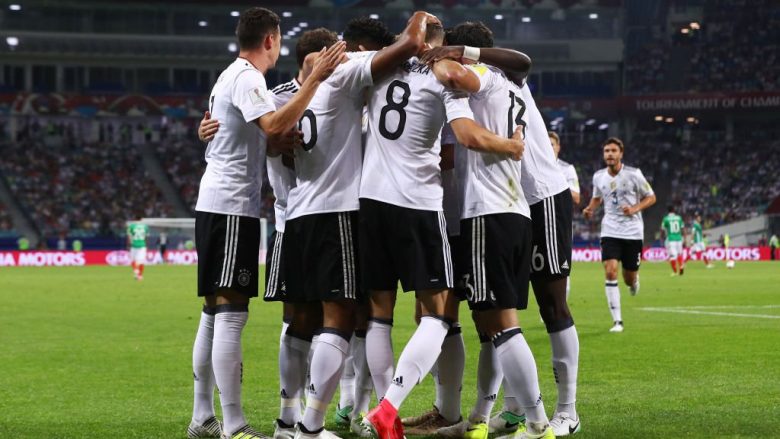 Gjermania mposht Meksikën, i bashkohet Kilit në finalen e Kupës së Konfederatave (Video)