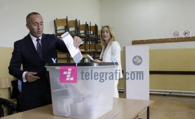 Ramush Haradinaj hedh votën