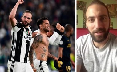 Higuain bëhet horë: I jep lamtumirën Dani Alvesit në Facebook, por pastaj e fshin video-mesazhin (Foto)  