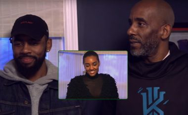 Kyrie Irving dhe motra e tij e befasuan babanë, por me këtë rast u befasua edhe vet basketbollisti (Foto/Video)