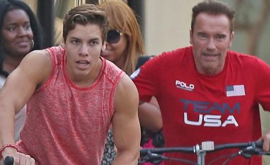 Djali i Schwarzenegger me trupin si babai (Foto)