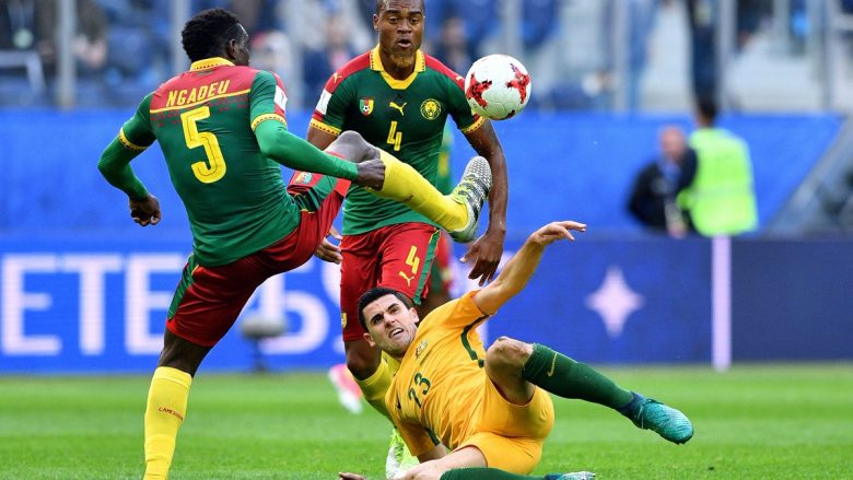 Kameruni dhe Australia ndahen baras, marrin pikët e para në Kupën e Konfederatave (Video)