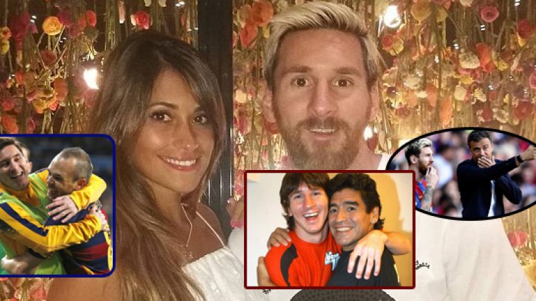 Maradona dhe Luis Enrique nuk janë ftuar në dasmën e Messit, mungon edhe Iniesta