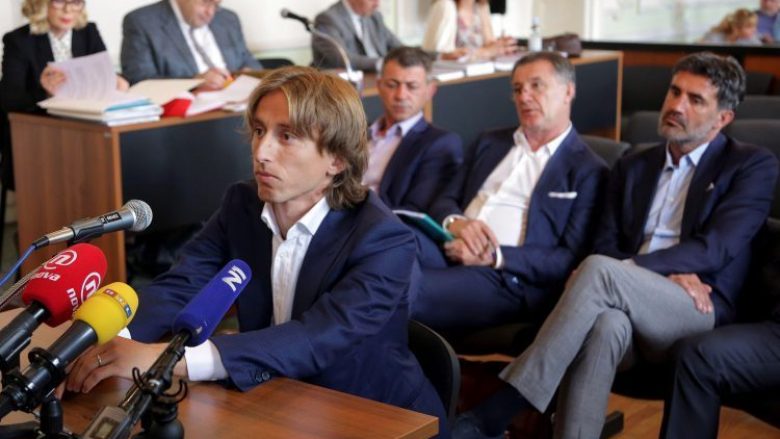 Luka Modric përfundon në gjykatë