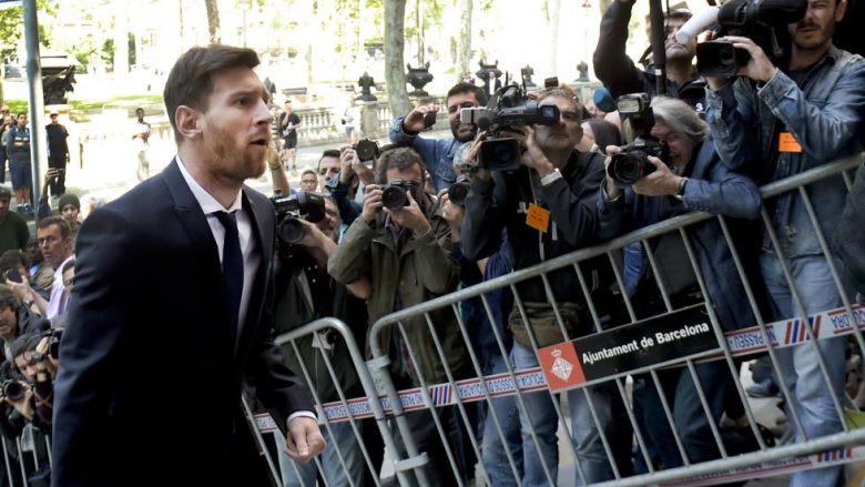 Messi paguan gjobën për t’iu shmangur burgut nga ikja e tatimeve (Foto)