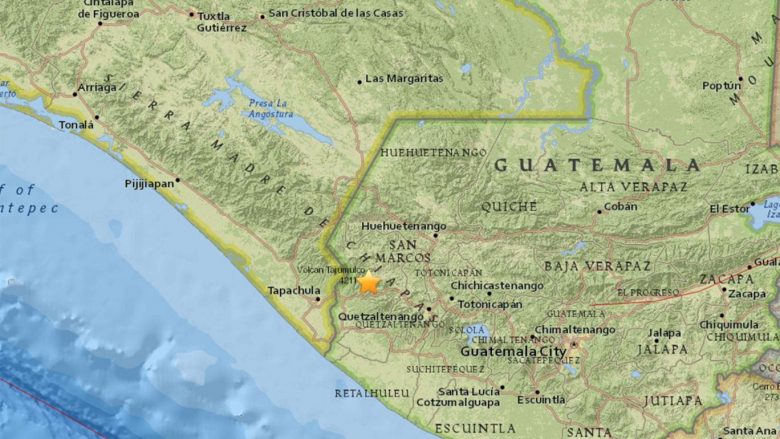 Tërmet i fuqishëm në brigjet e Meksikos