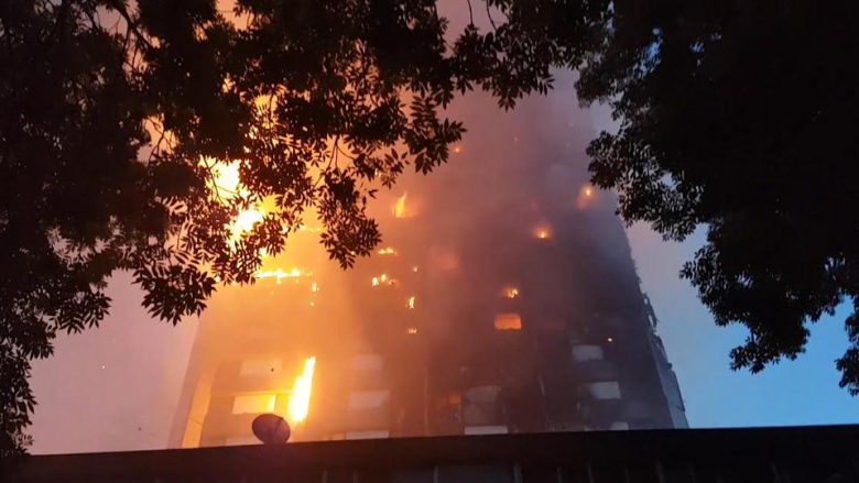 Rrëfen njeriu që i shpëtoi zjarrit në ndërtesën shumëkatëshe në Londër: Nuk kishte alarm zjarri, ndoqa instinktin dhe ika jashtë!