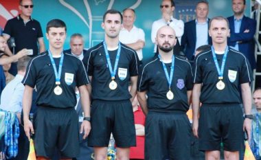 Treshja nga Kosova drejtojnë ndeshjen San Marino- Moldavia për 21 vjeçar