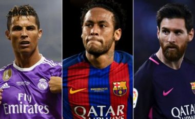 Sa miliona euro nuk i deklaruan Ronaldo, Messi dhe Neymar?