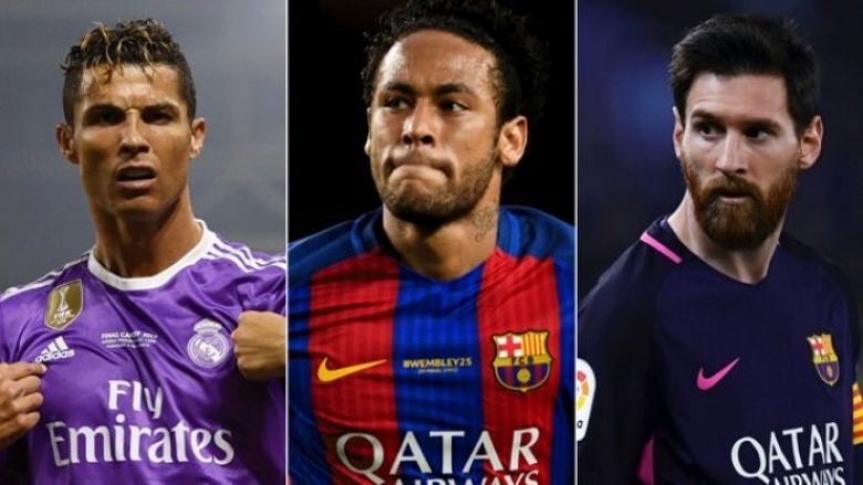 Sa miliona euro nuk i deklaruan Ronaldo, Messi dhe Neymar?