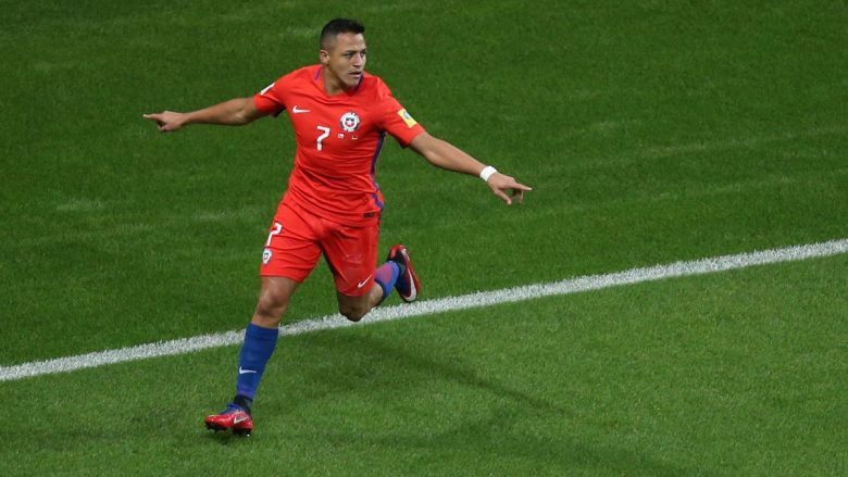 Sanchez hyn në histori të Kilit me golin e shënuar ndaj Gjermanisë
