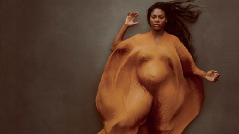 Serena Williams gjashtë muajshe shtatzënë, pozon nudo për ‘Vanity Fair’ (Foto, +16)