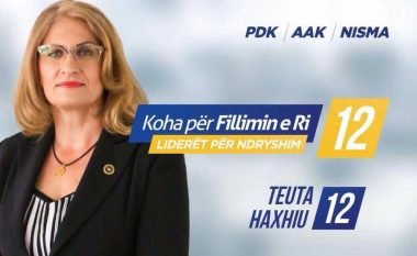 Teuta Haxhiu kërkon ta votoni, thotë se do të jetë zëri juaj në Parlamentin e Kosovës (Video)