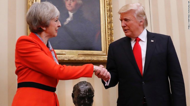 Zgjedhjet në Britani, Trump ofroi “mbështetje të ngrohtë” për May