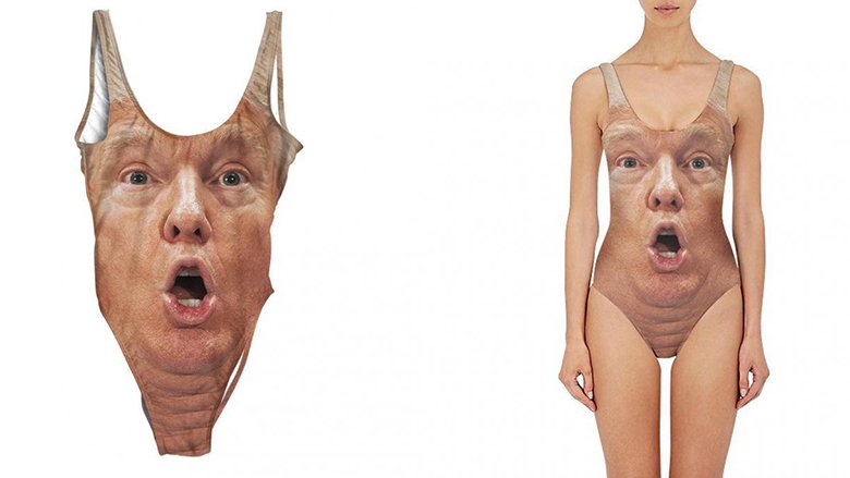 Rroba banje me fotografinë e Donald Trumpit apo të gjokseve të meshkujve leshatakë?