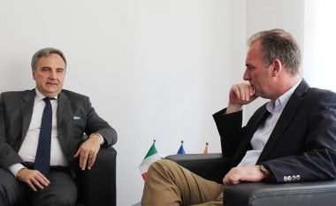 Limaj takon ambasadorin italian në Kosovë, Piero Cristoforo Sardi
