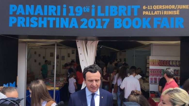 Kurti: Librin nuk do ta trajtojmë si mall, do ta heqim TVSH-në