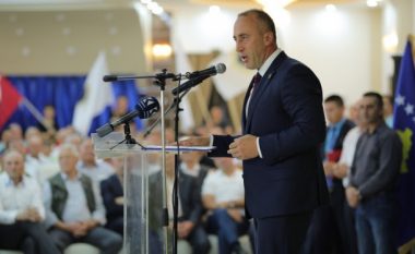 Haradinaj në Junik: Do t’i japim zgjidhje halleve të qytetarëve