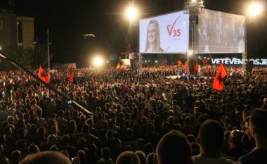 Vetëvendosje përmbyll fushatën në Prishtinë (Video)