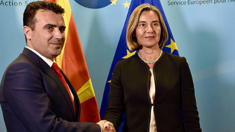 Zaev-Mogherini: Maqedonia është kthyer në rrugën drejtë BE-së dhe ka bërë shumë përparime