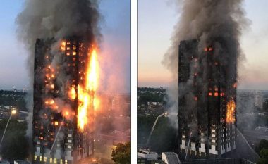 “Një nënë doli nga banesa me gjashtë fëmijët e saj. Kur mbërriti poshtë kishte vetëm katër”: Banorët dëshmojnë skenat rrëqethëse të zjarrit që përfshiu ndërtesën në Londër (Foto/Video)
