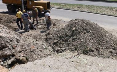 Filluan punimet për rregullimin e murit mbrojtës në rrugën “Çairska” në Shkup
