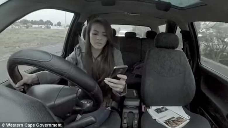 Pamjet që dëshmojnë se kurrë nuk duhet ta përdorni telefonin mobil kur jeni duke vozitur apo ecur nëpër qytet (Video, +16)