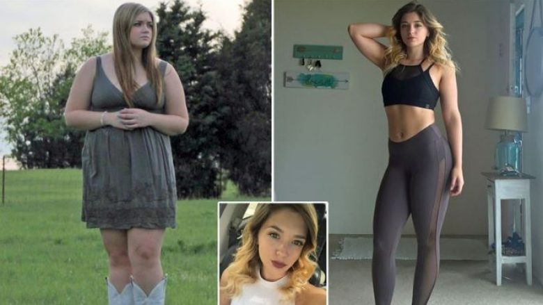 Të gjithë talleshin me të për shkak të mbipeshës dhe e quanin “këmbë-trashe”, sot ajo është modele fitnesi (Foto/Video)