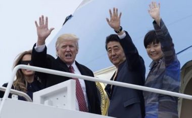 A e injoroi zonja e parë e Japonisë presidentin Trump?